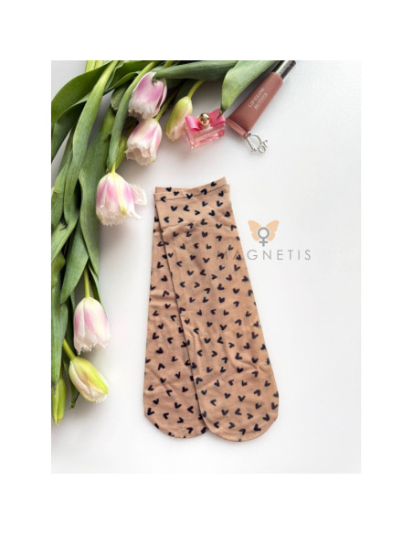 Magnetis moteriškos kojinės su likra
