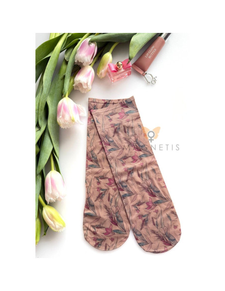 Magnetis moteriškos kojinės su likra