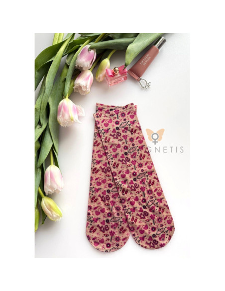 Magnetis moteriškos kojinės su likra