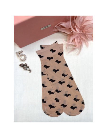 Magnetis moteriškos kojinės su likra