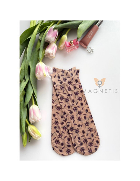 Magnetis moteriškos kojinės su likra