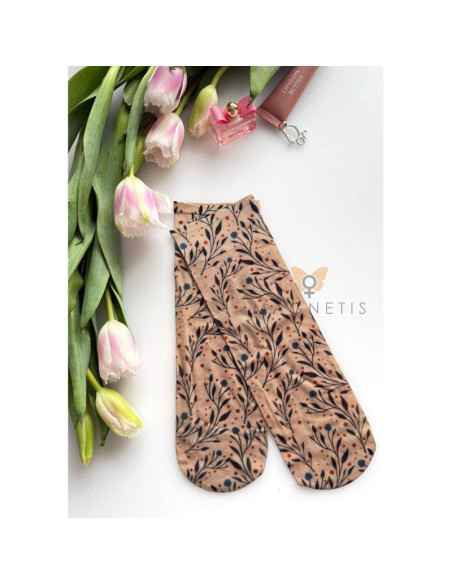 Magnetis moteriškos kojinės su likra