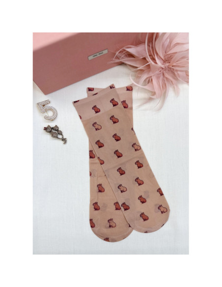 Magnetis moteriškos kojinės su likra