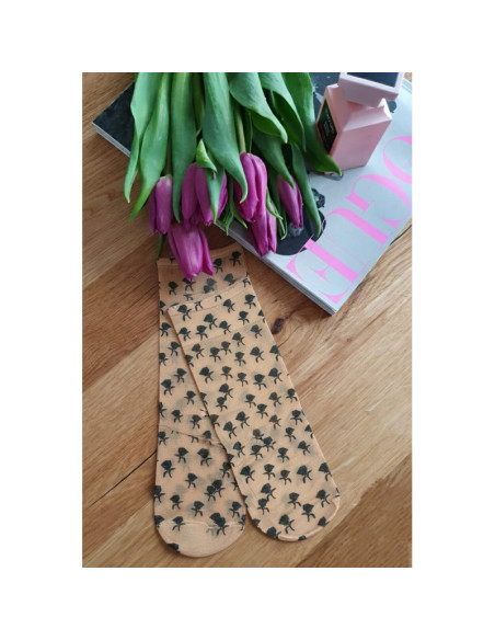 Magnetis moteriškos kojinės su likra