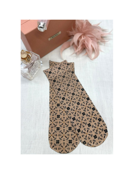 Magnetis moteriškos kojinės su likra