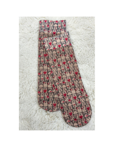 Magnetis moteriškos kojinės su likra