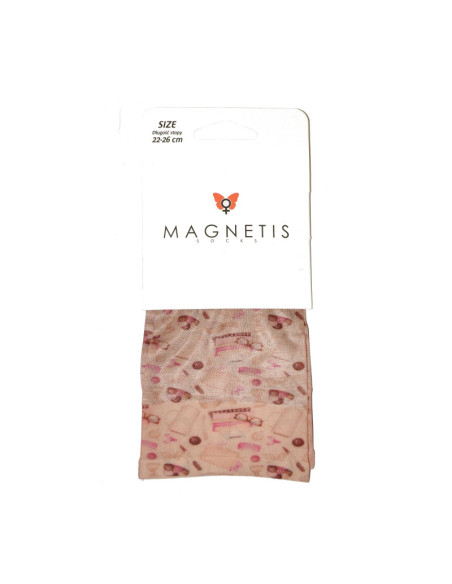 Magnetis moteriškos kojinės su likra