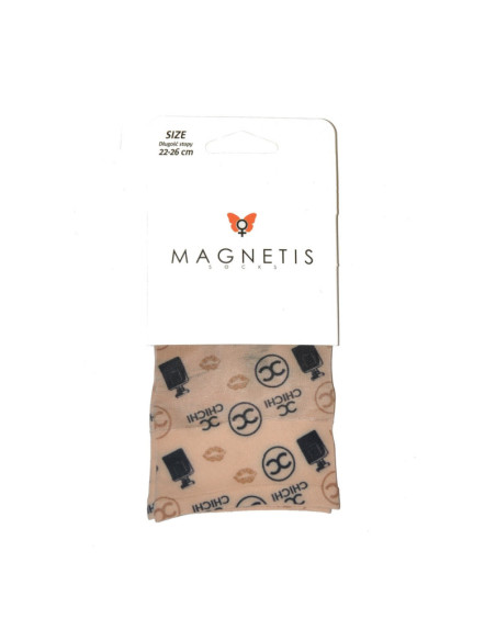 Magnetis moteriškos kojinės su likra