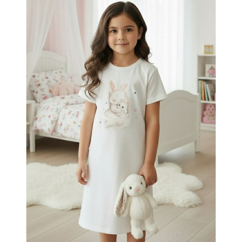 Cornette naktiniai trumpomis rankovėmis