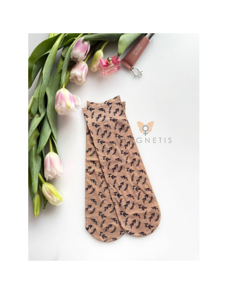 Magnetis moteriškos kojinės su likra