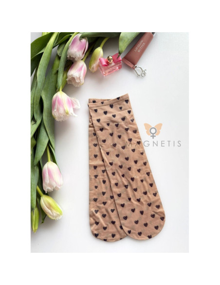 Magnetis moteriškos kojinės su likra