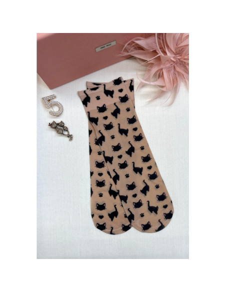 Magnetis moteriškos kojinės su likra