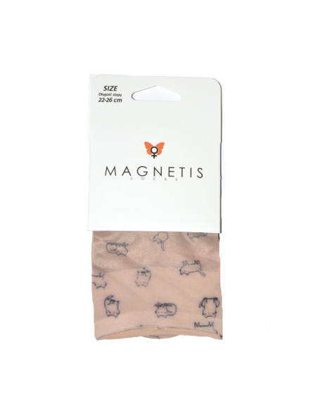 Magnetis moteriškos kojinės su likra