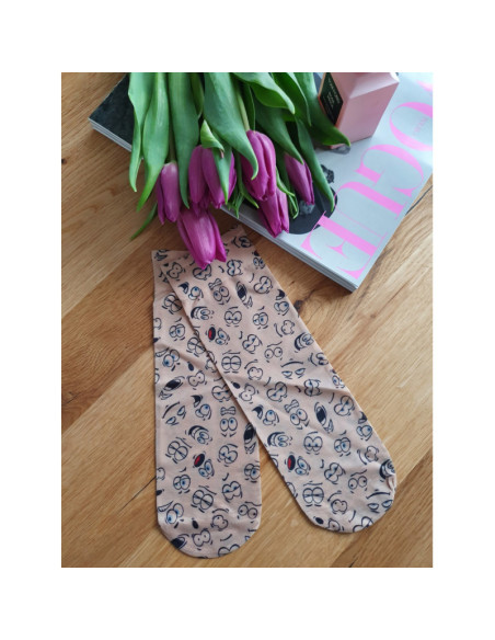 Magnetis moteriškos kojinės su likra