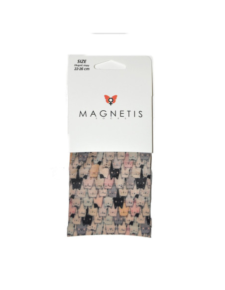 Magnetis moteriškos kojinės su likra