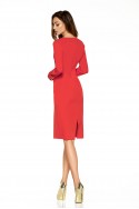 Elegant business dress L274 red