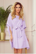  287-8 SOFIA Butterfly dress - bright heather 