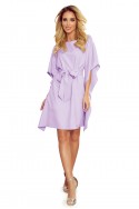  287-8 SOFIA Butterfly dress - bright heather 