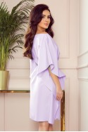  287-8 SOFIA Butterfly dress - bright heather 