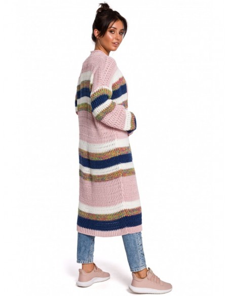 BK036 Multicolour cardigan - model 1