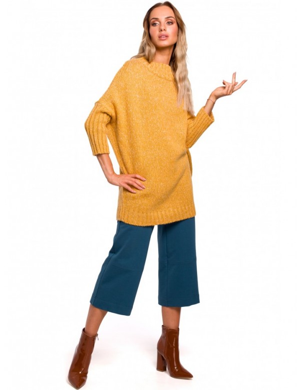 M470 Melange pullover sweater - honey