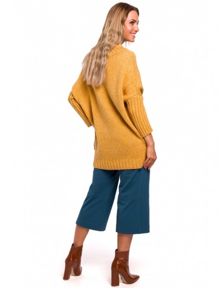M470 Melange pullover sweater - honey