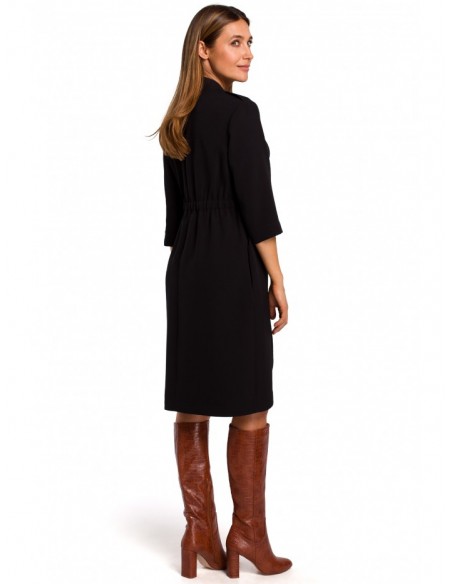 S189 Blazer dress - black