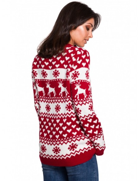 BK039 Christmas pullover sweater - model 1