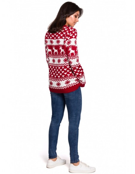 BK039 Christmas pullover sweater - model 1