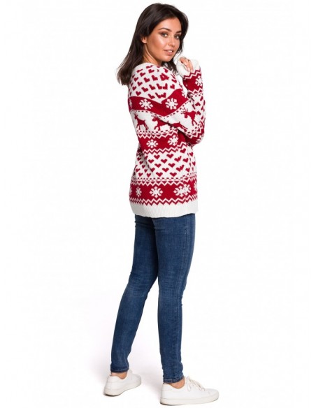 BK039 Christmas pullover sweater - model 2