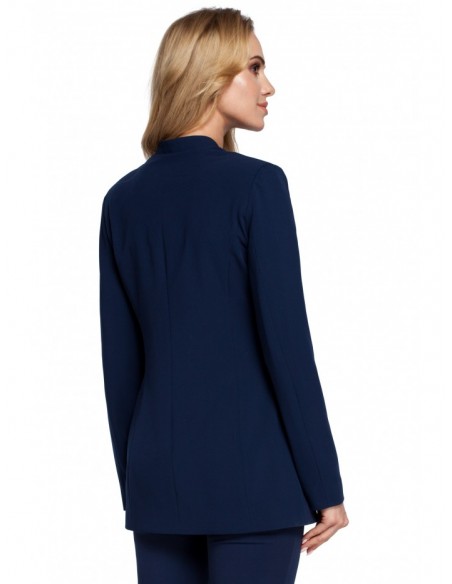 M304 One button jacket - navy blue