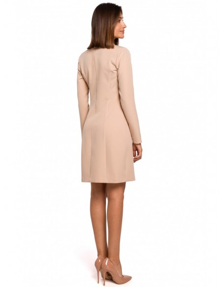 S217 Blazer dress - beige