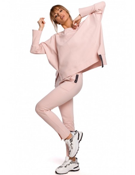 M493 Split leg trousers - candy pink