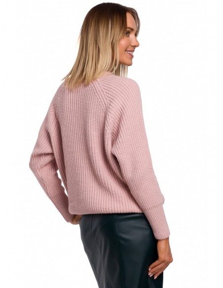 M537 Classic pullover sweater - pink