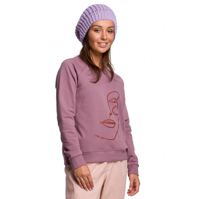 BK060 Beret - lavender 2