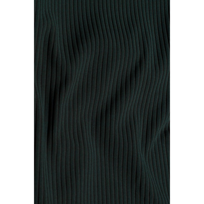 M542 Turtleneck knit dress - green 2