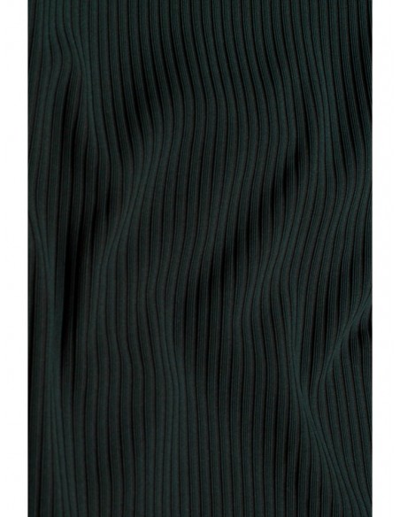 M542 Turtleneck knit dress - green