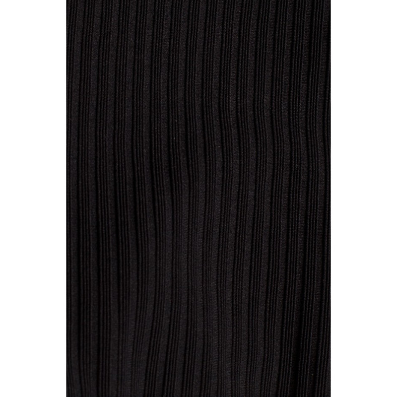 M544 Maxi dress with a leg split - black 2