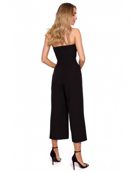 M571 Strapless Jumpsuit - black