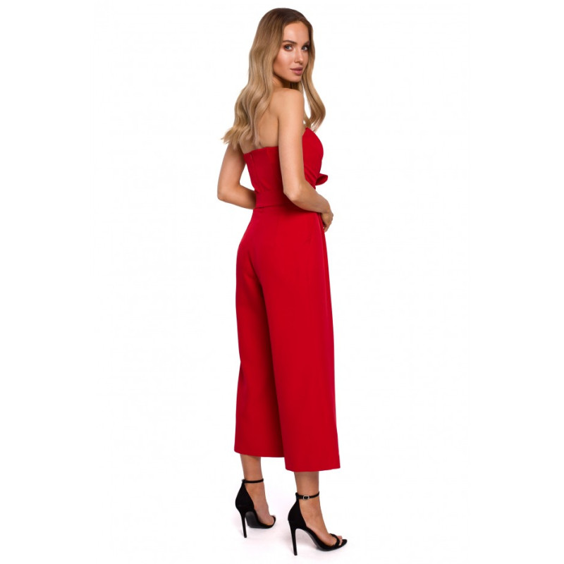 M571 Strapless Jumpsuit - red 2