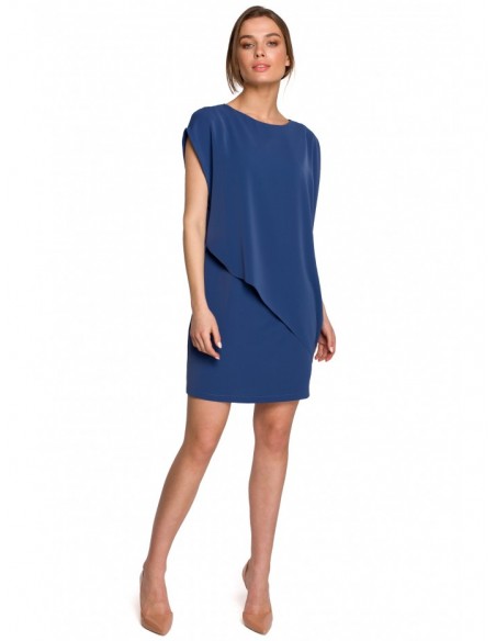 S262 Layered dress - blue