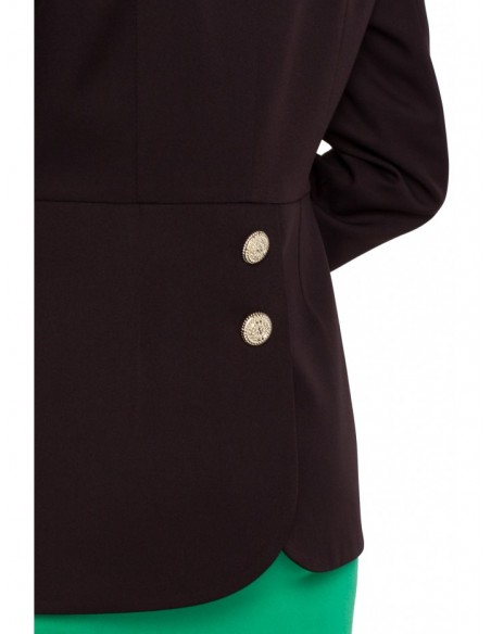 M665 Tailcoat blazer - black