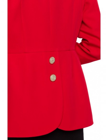 M665 Tailcoat blazer - red