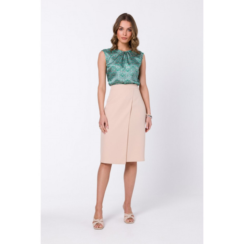 S332 Sleeveless blouse - model 1 2