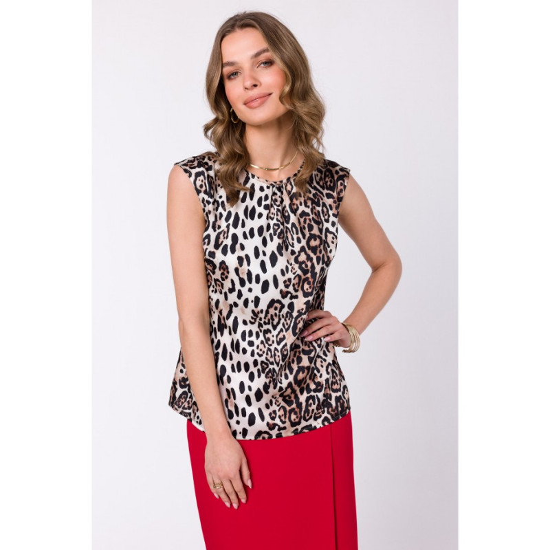 S332 Sleeveless blouse - model 2 2