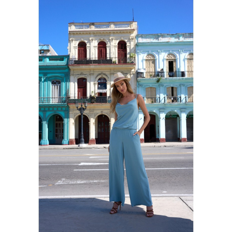 M737 Spaghetti strap jumpsuit - agave 2