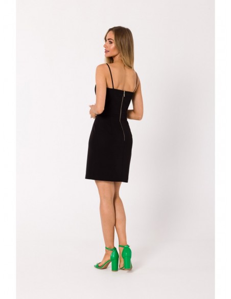 M744 Cocktail mini dress - black