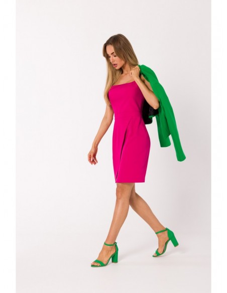 M744 Cocktail mini dress - fuchsia