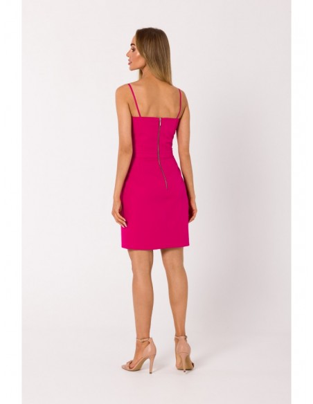 M744 Cocktail mini dress - fuchsia