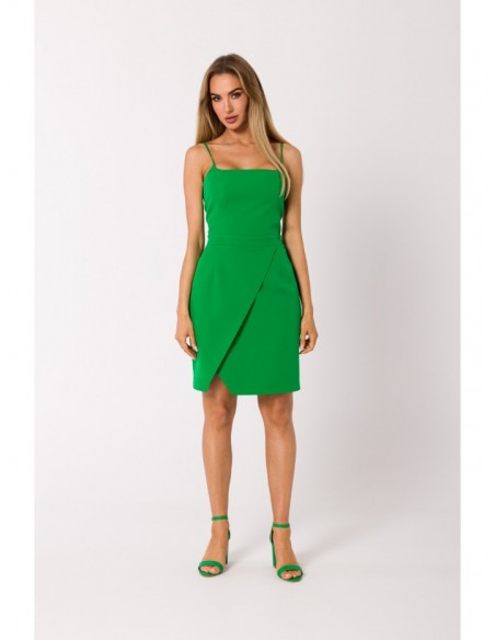 M744 Cocktail mini dress - green